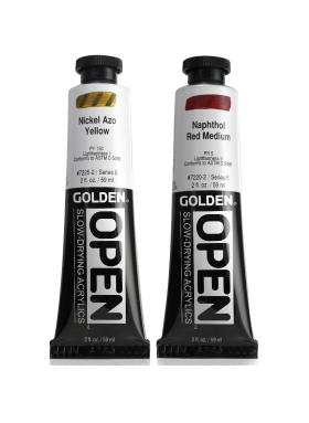 PEINTURE ACRYLIQUE GOLDEN OPEN